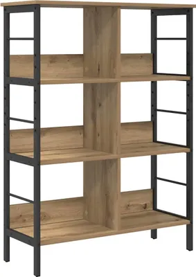 Zdjęcie produktu dla vidaXL Regał dębowy Artisan 82 x 32 x 112 cm materiał drewnopochodny