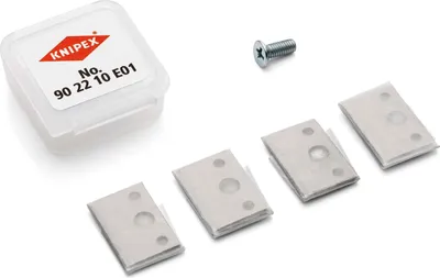 Produktbild von KNIPEX Ersatz-Klingen f. 90 22 10 BK (8x)