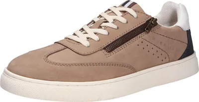 Produktbild von Bugatti Herren Low Sneaker Taupe Rauleder Used Look Größe: 46