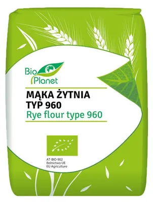 MĄKA ŻYTNIA TYP 960 BIO 1 kg - BIO PLANET