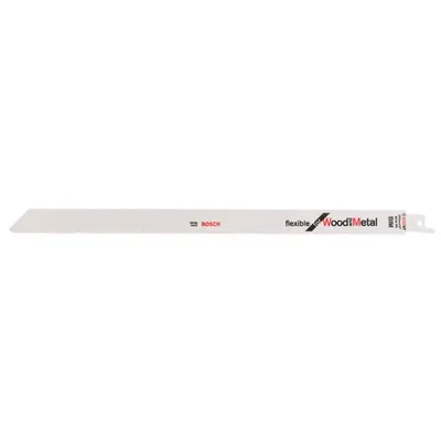 Obrázok produktu pre Bosch S 1222 VF, Plast vystužený sklenými vláknami, Kov, Plech, Drevo s klincami, 1,8 mm, 2,6 mm