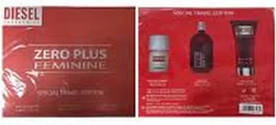 Produktbild von Diesel Zero Plus Feminine EdT 75 ml +  Parfü mierte Kö rpercreme 100 ml +  EdT 30 ml Spray