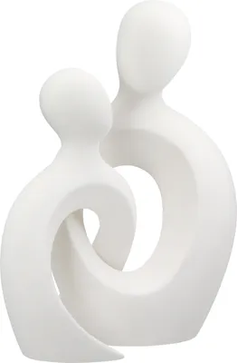 Obrázek produktu pro Gilde 2-dílná sada, figurka, pár, "Propletené", keramika, bílá,Polyuretan2, d. 11 cm, š. 16,5 cm, v. 23,5 cm výška: 23,50 cm šířka: 16,50 cm hloubka: 11,00 cm 55774