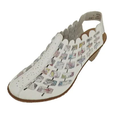 Produktbild von Rieker Damen Slingpumps in Weiß, Größe 42