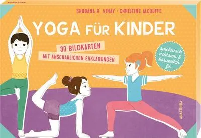 Obrázok produktu pre Yoga für Kinder. 30 Bildkarten mit anschaulichen Erklärungen