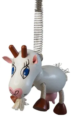 Image de Chèvre - figure sur une plume