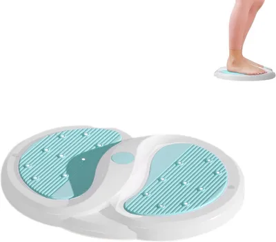 Produktbild von Ab Twisters Board,Ab Board Exercise Twisters Board, Twisting Waist-Trainingsgerät für Aerobic-Übungen, Ganzkörpertraining, geräuschlos und ermüdend(Blau)
