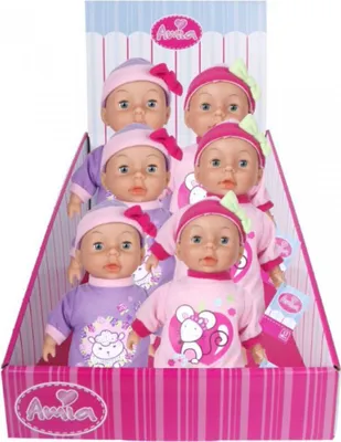 Produktbild von AM Weichpuppe groß, 28cm, sort.,i.Displ.