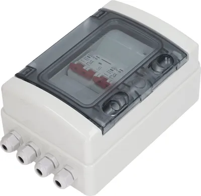 Obrázok produktu pre DC miniatúrny istič 2 v 2 von PV solárny odpojovač Rozvod energie UV dôkaz IP65 vodotesný 500V 63A