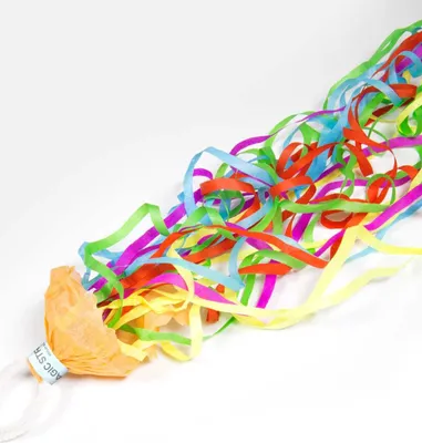 Produktbild von 2 Magic Luftschlangen Regenbogen