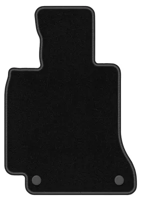 Immagine prodotto di Tappetino conducente in velluto Nero per Mercedes C W205 2015-