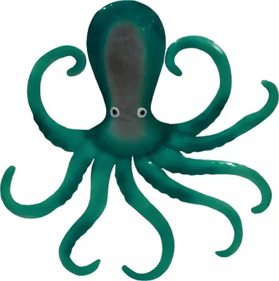 Produktbild von Wanddeko Oktopus Krake Tintenfisch Metall Wandbild Deko Figur Skulptur Objekt