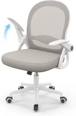 Obrázok produktu pre Ergonomická kancelárska stolička – víťaz testu, stolička s priedušným operadlom, nastaviteľná pre maximálnu voľnosť pohybu, sivá