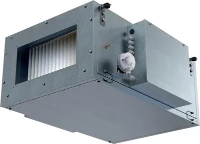 Obrázek produktu pro S32. Elektrické topení 27 kW. 600 x 300 mm BL přívodní vzduchové zařízení Blaubox EC ME 3000-27 R od Blauberg – 8105432