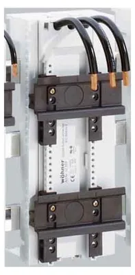 Produktbild von Wöhner Sammelschienenadapter 63A m.2 Tragschiene 32459
