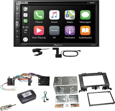 Produktbild von Pioneer AVH-Z5200DAB Android Auto Einbauset für Mercedes Sprinter W906 Crafter