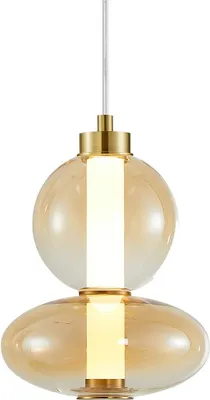 Produktbild von Hängelampe DAPHNE AMBER 12W Milagro ML0345
