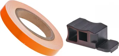 Produktbild von Felgenrand Aufkleber 7mm - neonorange - 600cm