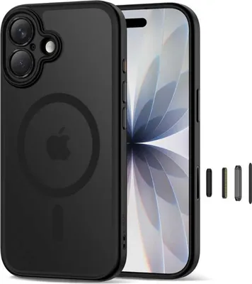 Produktbild von Tech-Protect 5906302333547, Cover, Apple, iPhone 17, 16 cm (6.3"), Schwarz