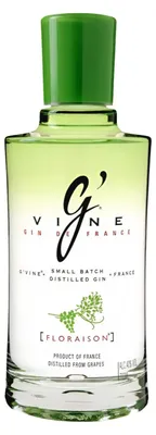 Immagine prodotto di G'Vine Floraison Gin Small Batch Gin de France | 40 % vol | 0,7 l