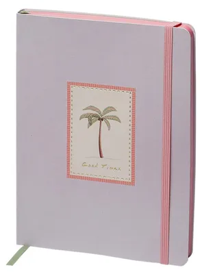 Produktbild von RÖSSLER Notizbuch mit Gummizug Madeira Squares 153x202mm 256 Seiten
