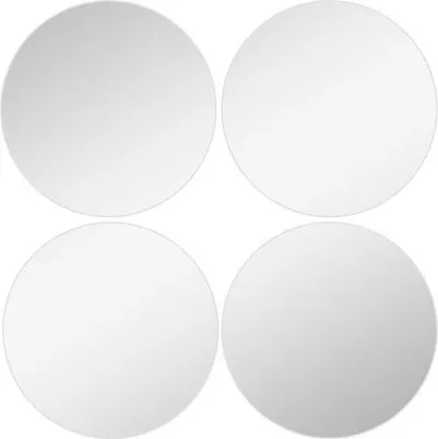 Produktbild von 4er Set runde Spiegel, Durchmesser 10 cm