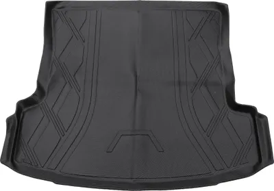 Produktbild von Flache Cargo-Liner Heckkofferraummatte Kofferraumgepäckstiefelmatte Diamantmuster für Volkswagen Jetta Limousine 2012-2018 Anti-Rutsch