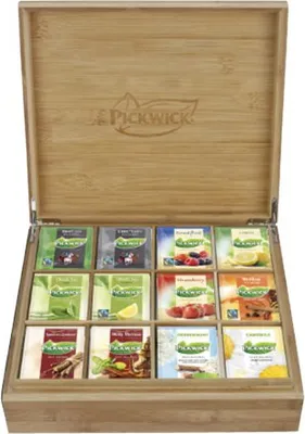 Produktbild von Pickwick Professionelle Teebox gefüllt mit 12 Fächern 120 x 1,75 Gramm