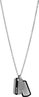 Produktbild von Fossil Herren Kette Anhänger Edelstahl silber JF00494998