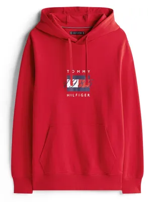 Produktbild von Tommy Hilfiger Linear Flag Graphic Hoodie