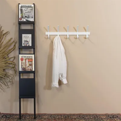 Produktbild von Wandgarderobe DEXTER 5 Stahl Minimalistisch viele Farben von Spinder