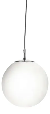 Obrázek produktu pro Atomo Contemporary Suspension Steel Silver Glass 1 Light E27