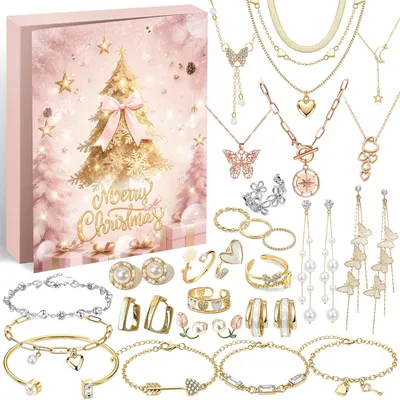 Produktbild von Adventskalender mit Schmuck für Damen