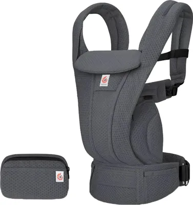 Produktbild von Ergobaby Omni Deluxe Mesh Babytrage - Graphite Grey | Ergobaby