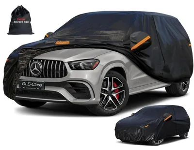 Productafbeelding van Autoplane, waterdicht en ademend, voor Mercedes-Benz GLE/GLE Coupé (2015-2025), kleur: zwart