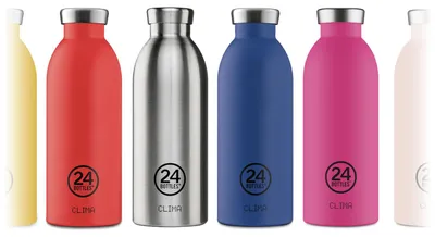 Produktbild von 24Bottles Clima, 850 ml, Tägliche Nutzung, Edelstahl, Edelstahl, Erwachsener, Edelstahl