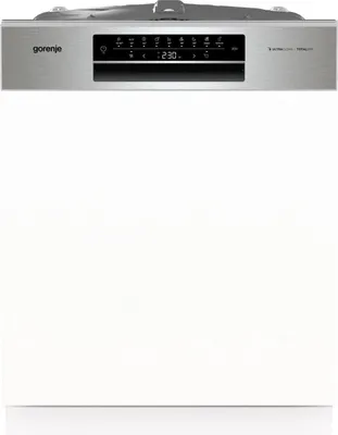 Obrázek produktu pro Gorenje GI673B90X, Napůl vestavěné, Plná velikost (60 cm), Černá, Stříbrná, Dotyk, LED, 3 košík/košíky