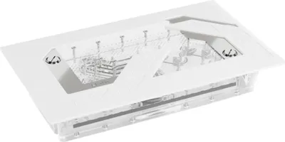 Zdjęcie produktu dla Alphacool Apex Distroplate Dark Base Pro 901 White mit A (14658)