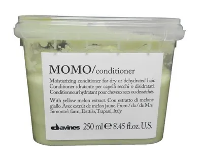 Produktbild von Davines Momo Conditioner, Frauen, trockenes Haar, Entwirren, Feuchtigkeitsspendend, Feuchtigkeitsspendend, Glanz, Weichmachend, 250 ml, Behälter, Melone