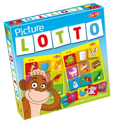 Produktbild von Tactic Picture Lotto, Kartenspiel, Glücksspiel, 3 Jahr(e)
