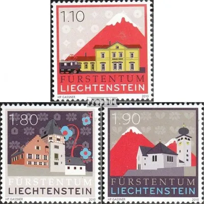Produktbild von Briefmarken Liechtenstein 2010 Mi 1571-1573 (kompl.Ausg.) postfrisch Marke