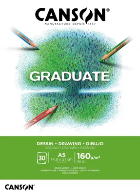 Zdjęcie produktu dla Canson Graduate, Papier artystyczny, 160 g/m², 30 ark.