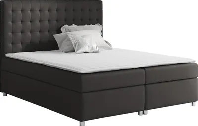 Produktbild von MIRJAN24 Boxspringbett Asti, Ehebett mit zwei Bettkästen für die Bettwäsche, Schlafzimmer (Farbe: Bristol 2458, Größe: 200 x 200 cm)