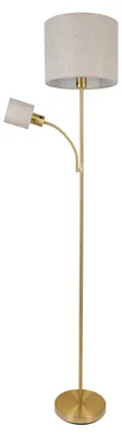 Zdjęcie produktu dla Lampa stojąca "FILOMENA", wysokość: 165 cm, kolor: beżowy