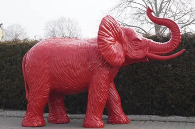 Produktbild von Elefant Figur Statue Skulptur Figuren Skulpturen Dekoration Deko 330 cm XXL