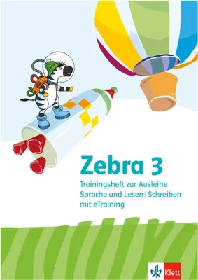 Produktbild von Zebra 3. Trainingsheft mit eTraining (Ausleihmaterial) Klasse 3