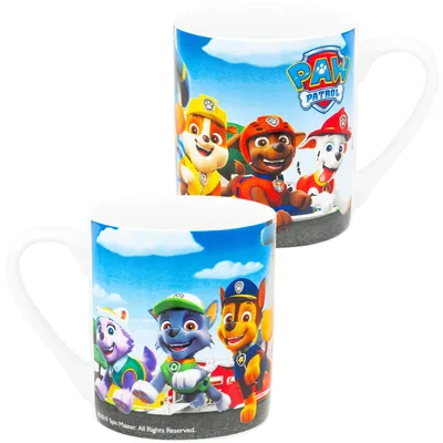 Produktbild von Paw Patrol Tasse - Team Kaffeetasse Becher Kaffeebecher aus Keramik 320 ml
