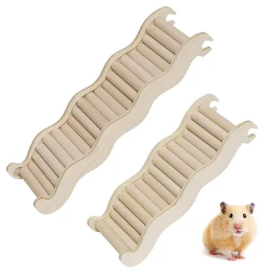 Productafbeelding van Houten Hamsterladder Set van 2