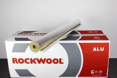 Produktbild von Rockwool 800 Rohrschale alukaschiert (Karton)