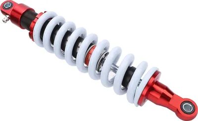 Immagine prodotto di ammortizzatore ad alte prestazioni da 365 mm, in lega di alluminio CNC, diametro molla da 12 mm, adatto universalmente per Dirt Pit Bike ATV Go Kart da 70 cc a 200 cc